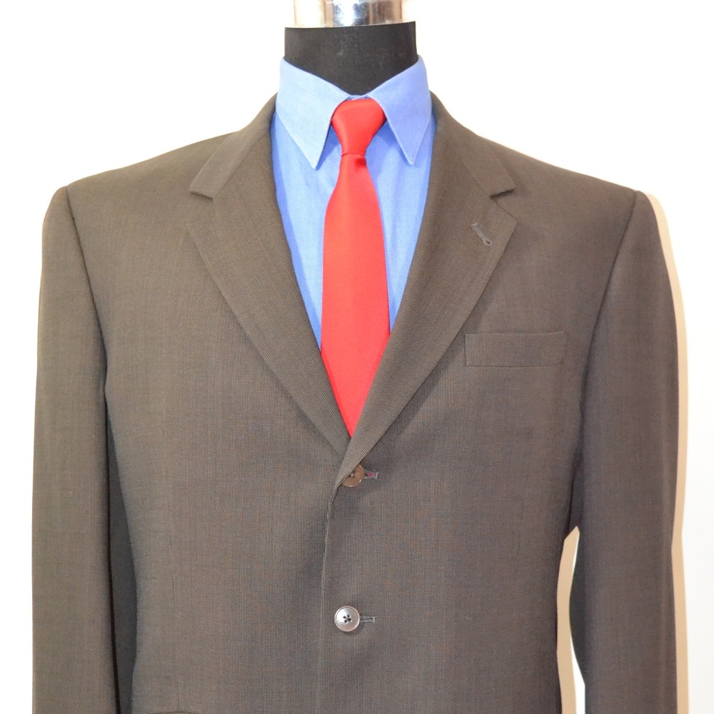 Kenneth Cole 42L Sport Coat Blazer Suit Jacket - Picture 1 of 8